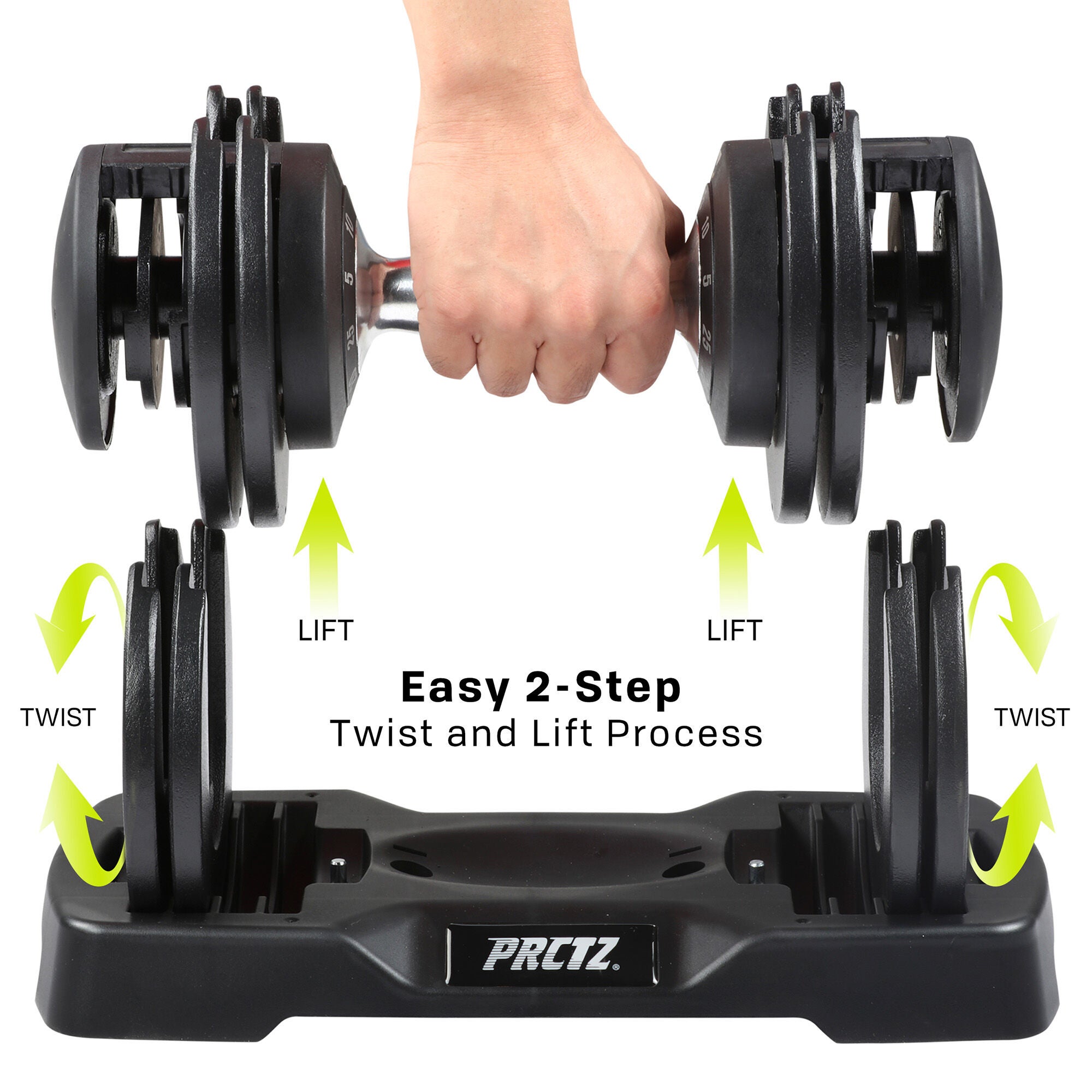 Fitness raw adjustable dumbbell sale